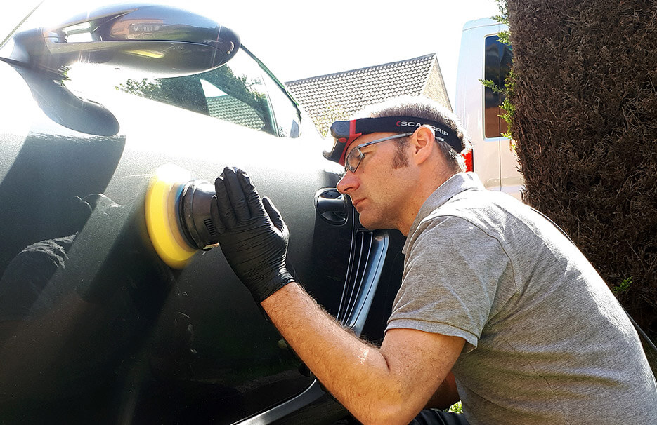 reflected image valeting